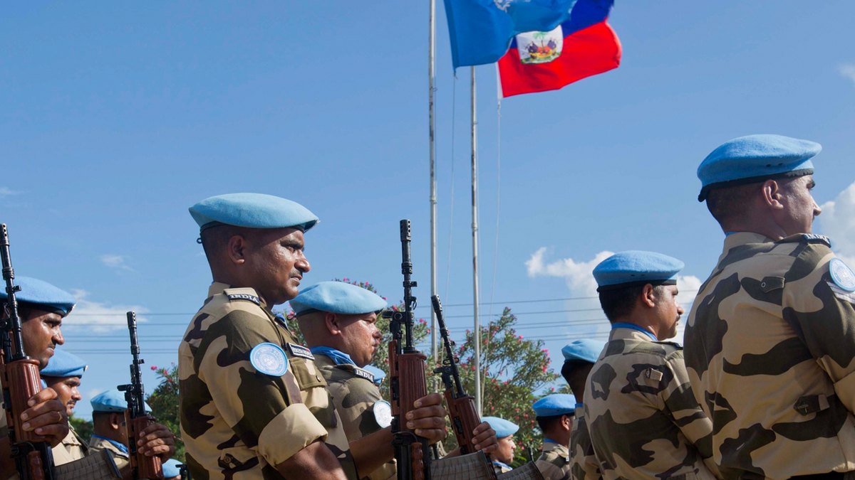 The force sent to save Haiti is now the target