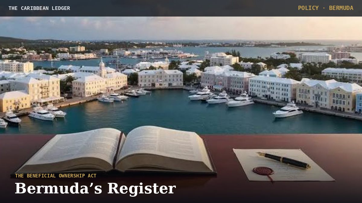 Bermuda tightens its transparency rules and warns the public off a bogus insurer