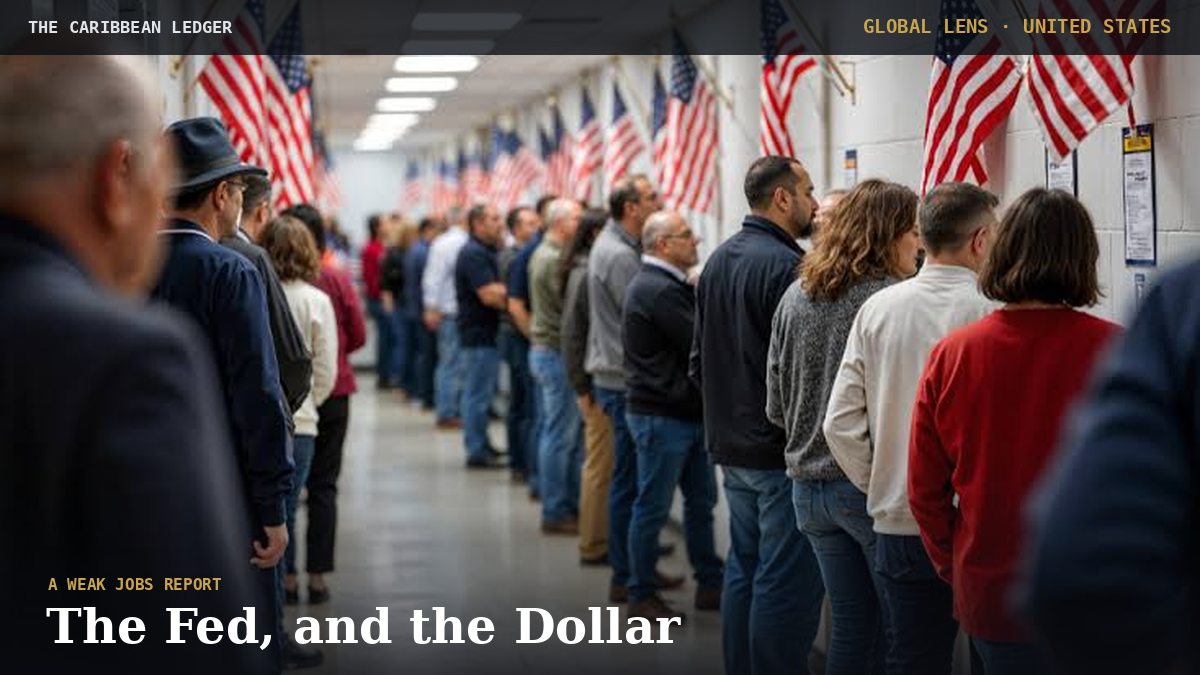 A weak American jobs report, and why the Caribbean’s dollar economies are listening closely