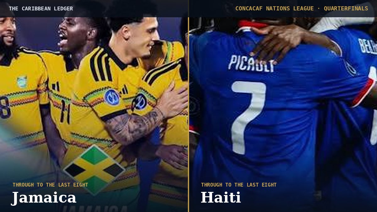 Jamaica and Haiti march into the Nations League last eight as the Caribbean reshapes Concacaf’s top tier