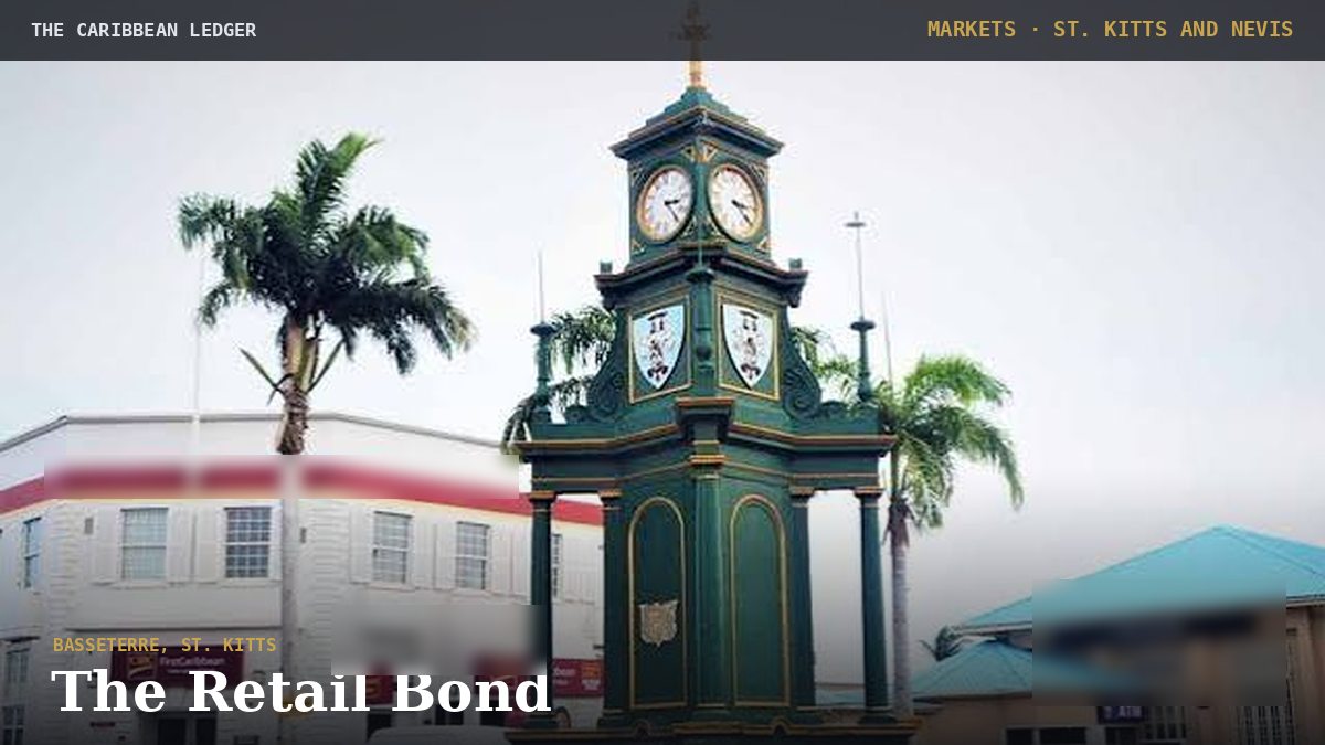 St. Kitts and Nevis keeps its first retail bond open to ordinary savers, with the window closing October 23